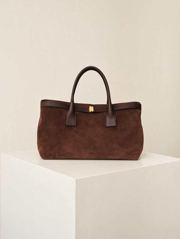 Greta Bag Desert  Suede 